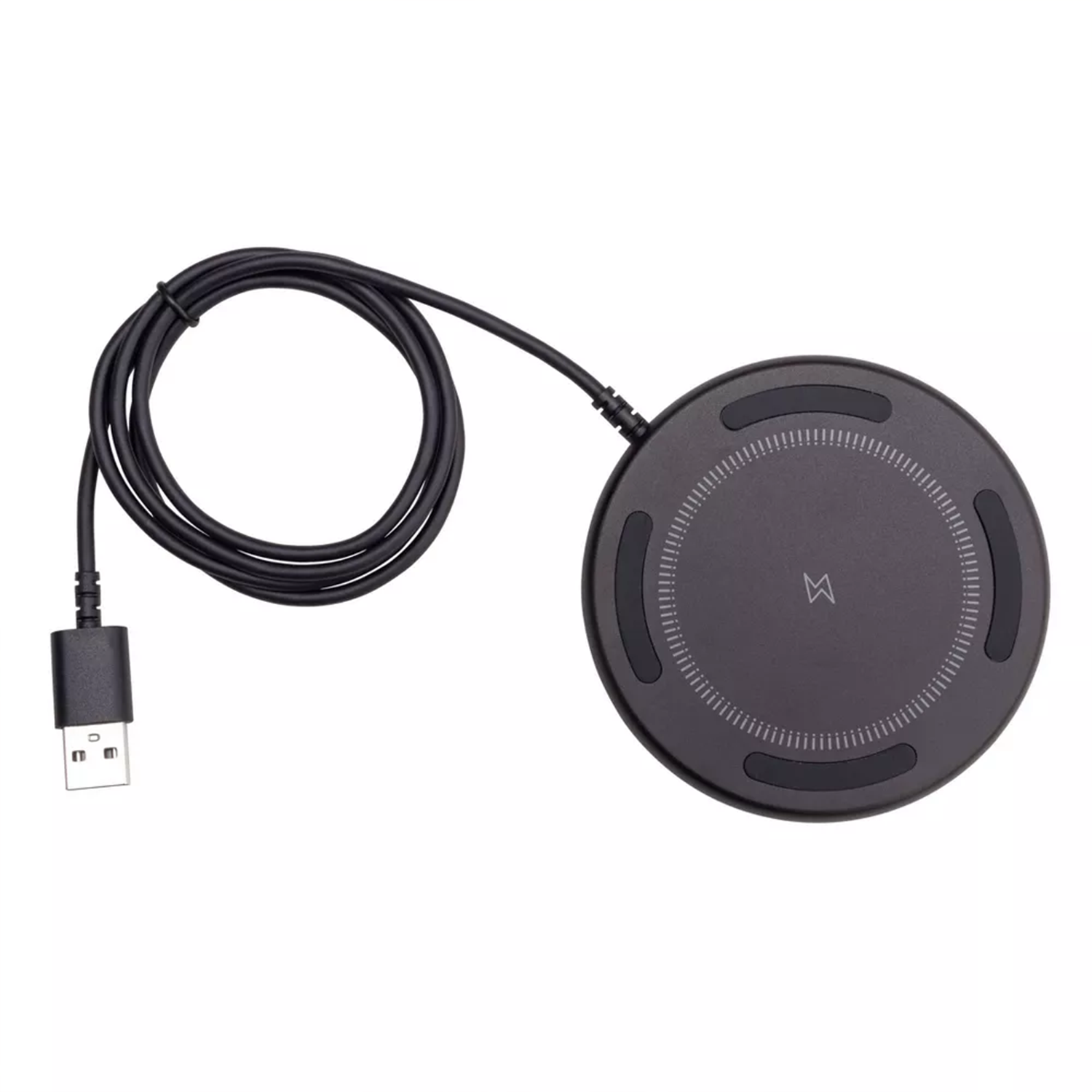 Magnetic Wireless Charging Pad With 3Ft Connecting Cord